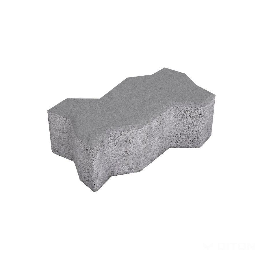 Diton Dlažba betonová Vlnka 80 mm přírodní (8)