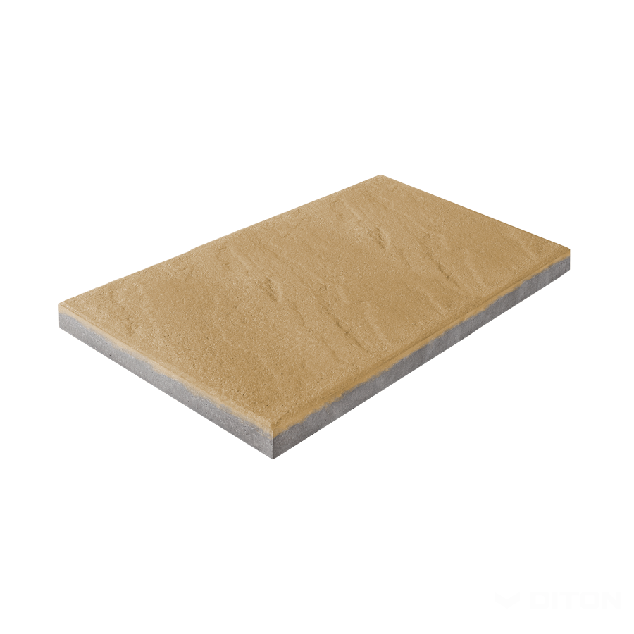 Diton Dlažba betonová Břidlice reliéfní 597×397×40 mm písková (13,68)