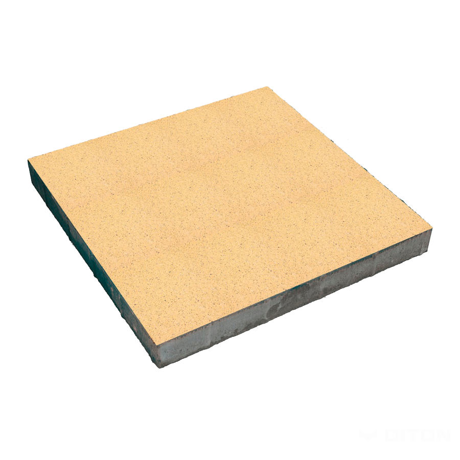 Diton Dlažba betonová Decento 400×400×50 mm žlutá (11,52)