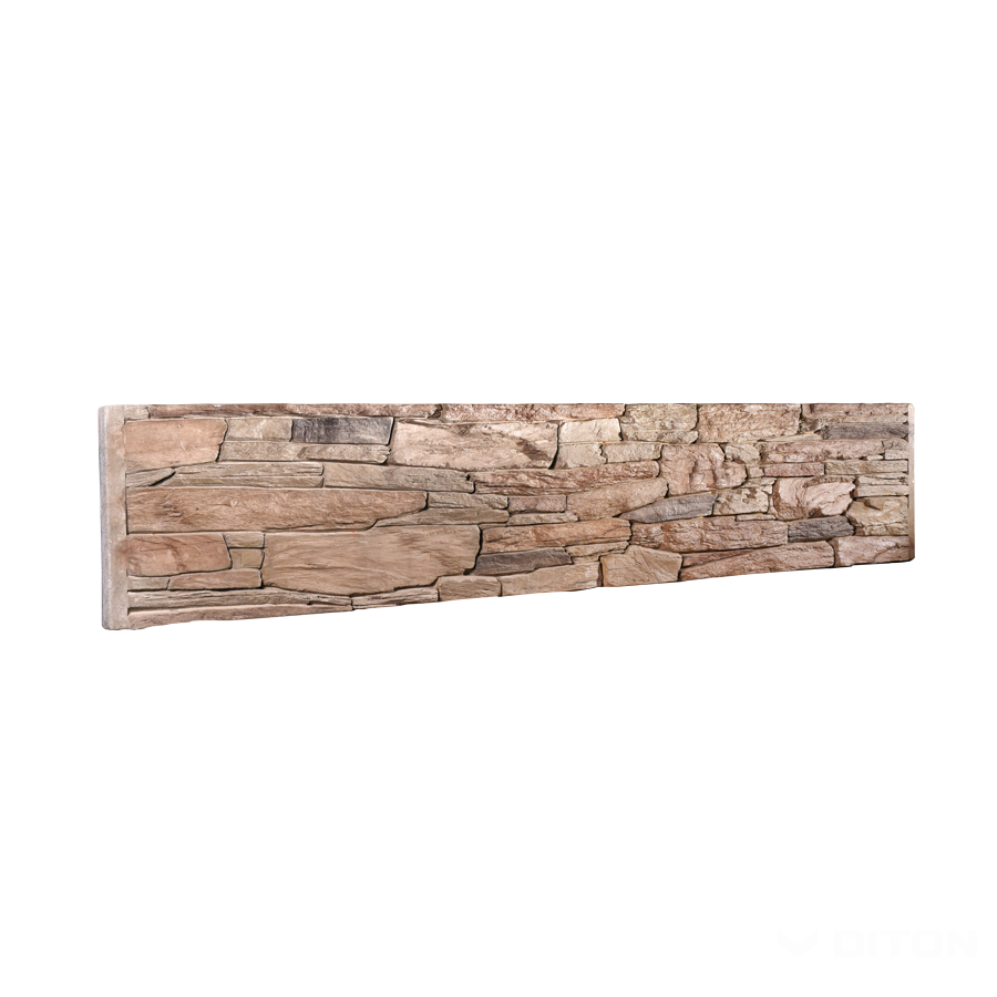 Diton Výplň plotová Quick wall stone 2070×45×400 mm jednostranná béžový mix (16)