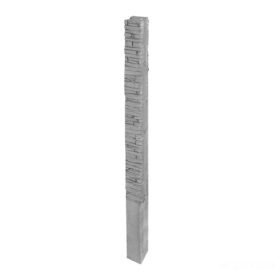 Diton Sloupek plotový Quick wall stone 240 150×150×3300 mm průběžný přírodní (8)
