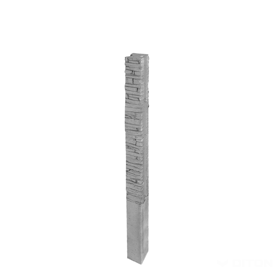 Diton Sloupek plotový Quick wall stone 200 150×150×2900 mm průběžný přírodní (8)