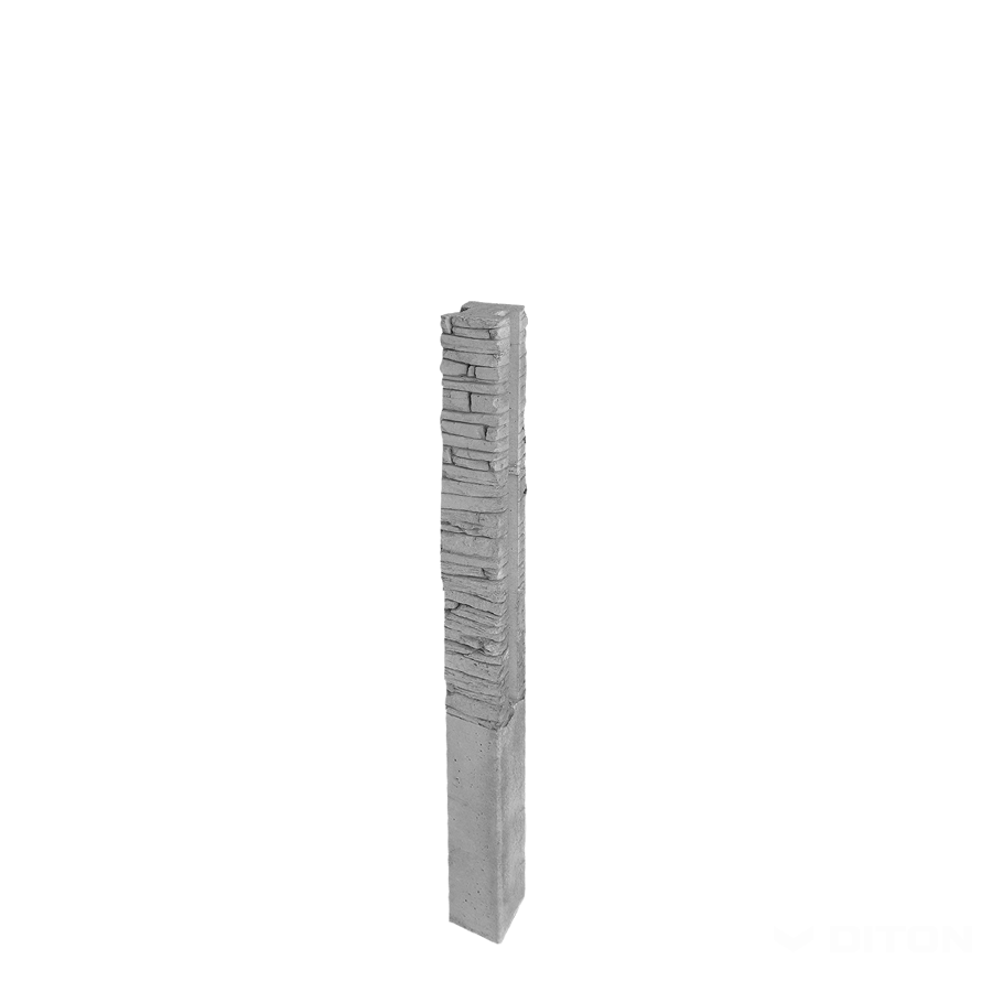 Diton Sloupek plotový Quick wall stone 160 150×150×2500 mm průběžný přírodní (8)