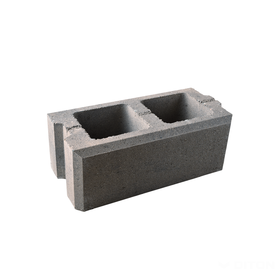 Diton Tvárnice plotová Viso 400×200×150 mm průběžná melír přírodní (60)