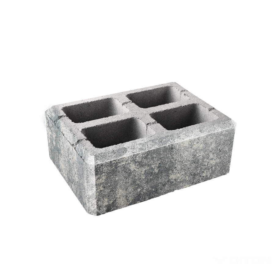 Diton Tvárnice plotová Viso 400×300×150 mm sloupková melír marmo (40)