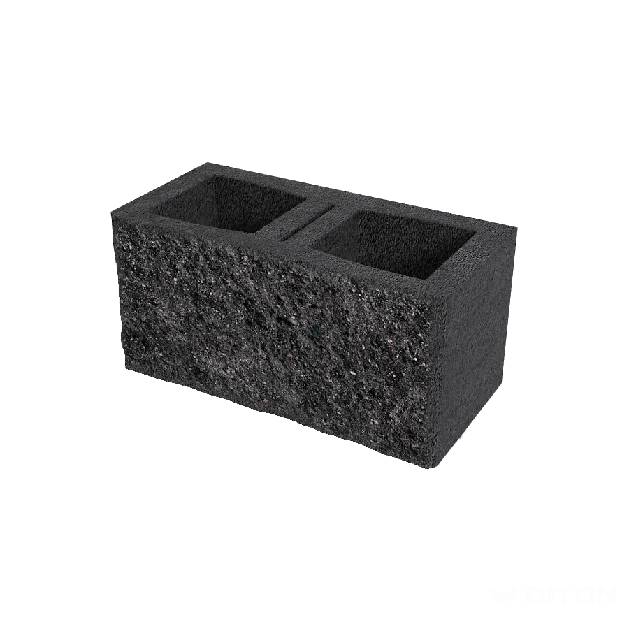 Diton Tvárnice plotová A 385×190×190 mm jednostranná černá (60)