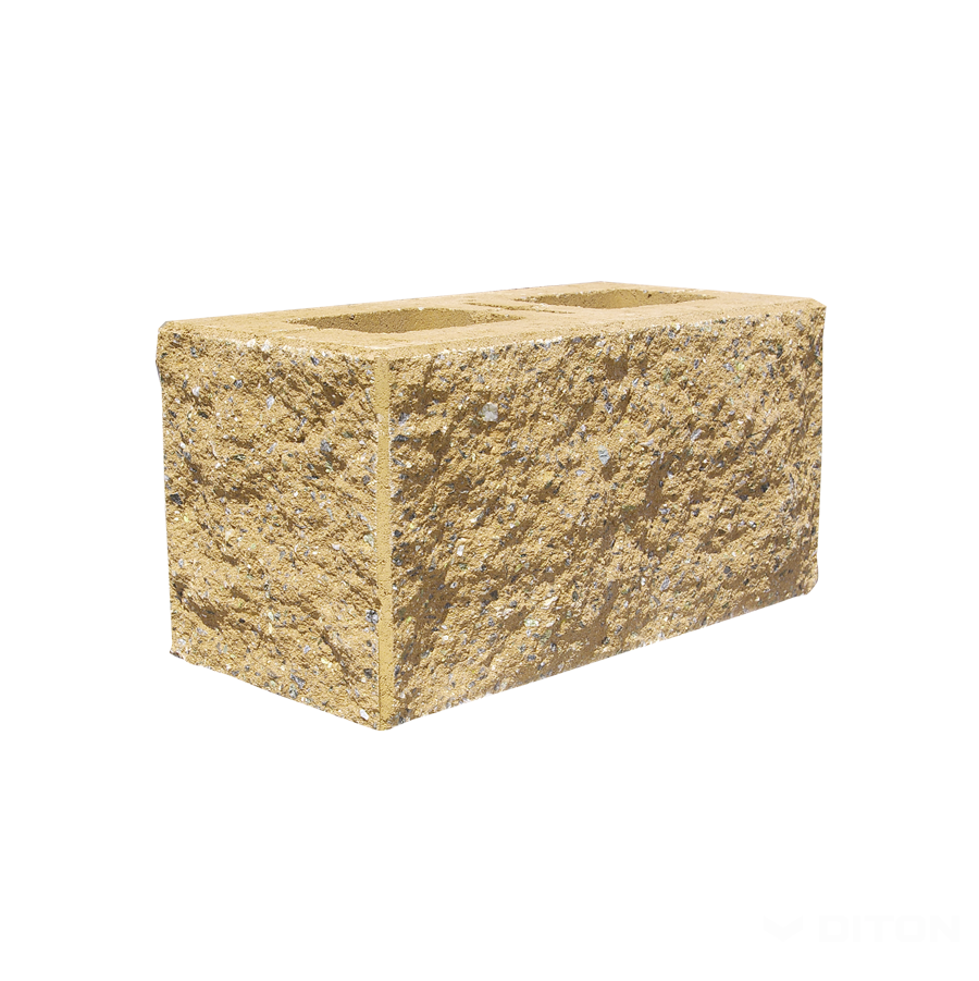 Diton Tvárnice plotová C 385×190×190 mm rohová písková (60)