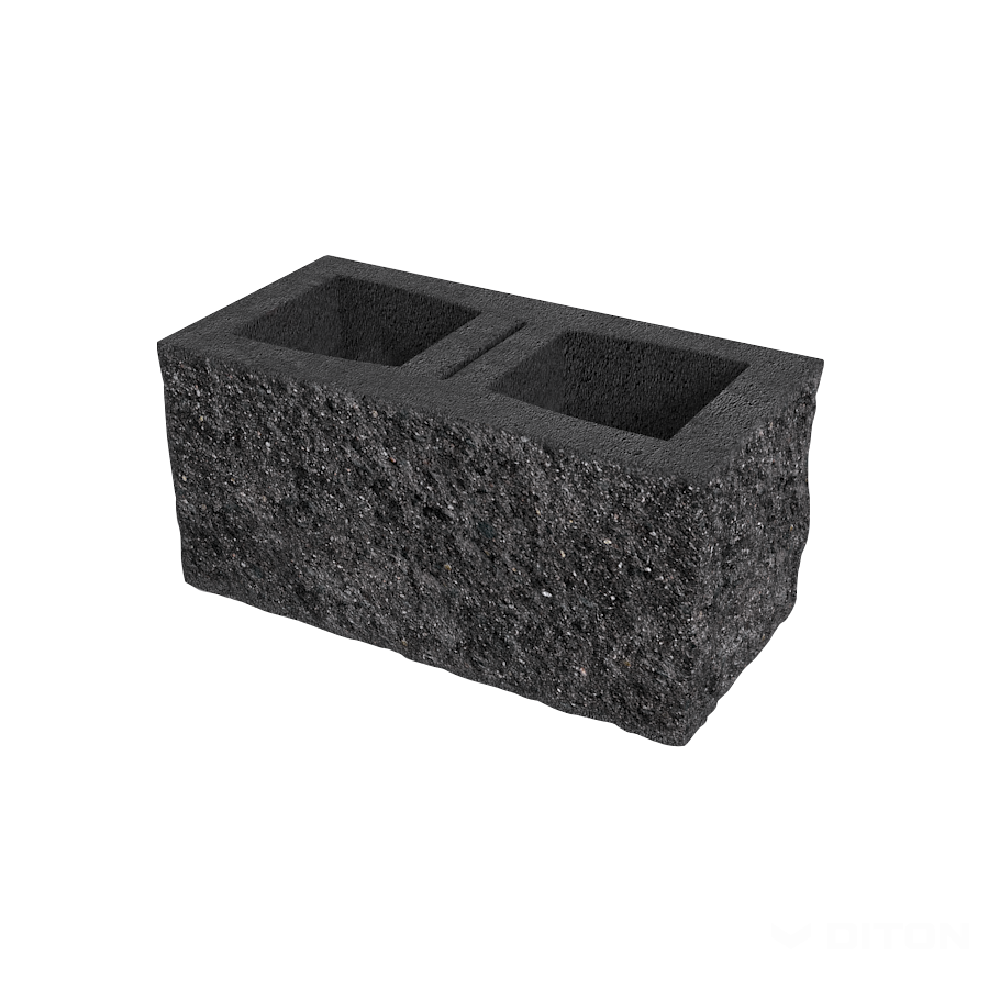 Diton Tvárnice plotová okrasná C 395×190×190 mm rohová černá (60)