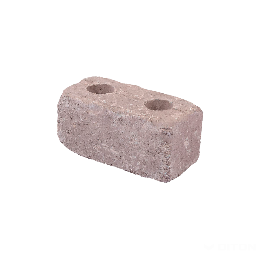 Diton Blok zdicí History 390×190×190 mm základní kámen hnědý (48)