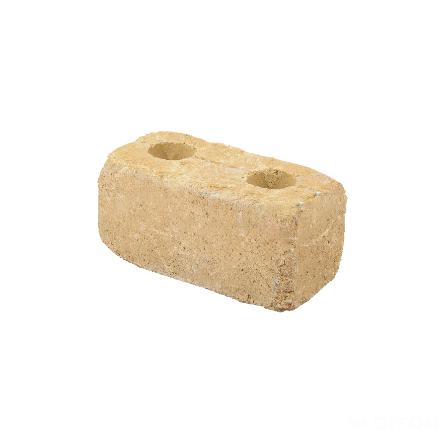 Diton Blok zdicí History 390×190×190 mm základní kámen okrový (48)