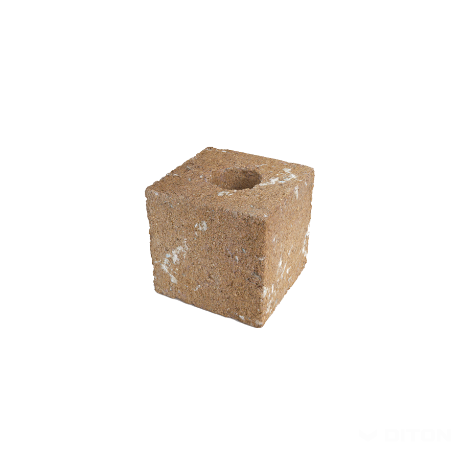 Diton Blok zdicí History 190×190×190 mm základní kámen poloviční cihlový (96)