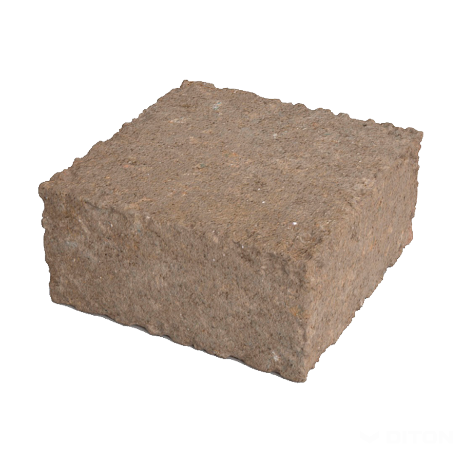 Diton Blok zdicí History 190×190×90 mm nízký kámen poloviční okrový (192)