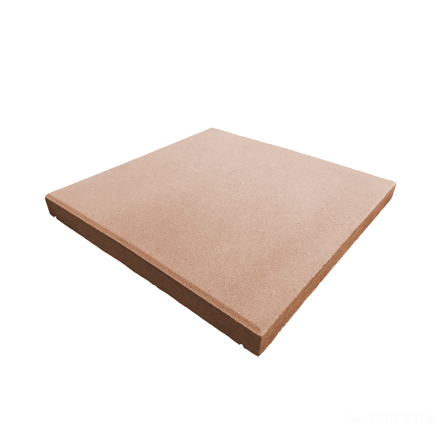 Diton Stříška plotová 50 500×500×55 mm sloupková průběžná cihlová (40)