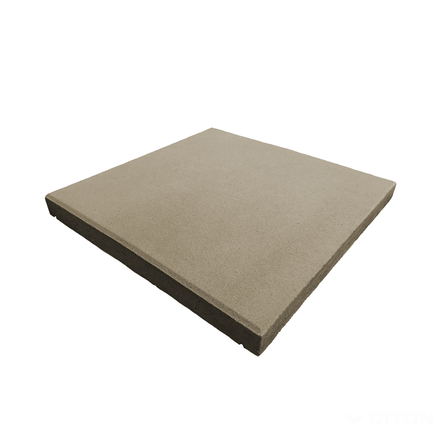 Diton Stříška plotová 50 500×500×55 mm sloupková průběžná písková (40)