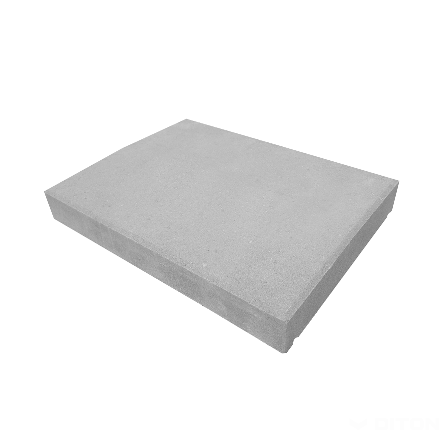 Diton Stříška plotová 30 400×300×55 mm průběžná bílá (80)