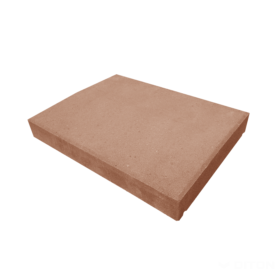 Diton Stříška plotová 30 400×300×55 mm průběžná cihlová (80)