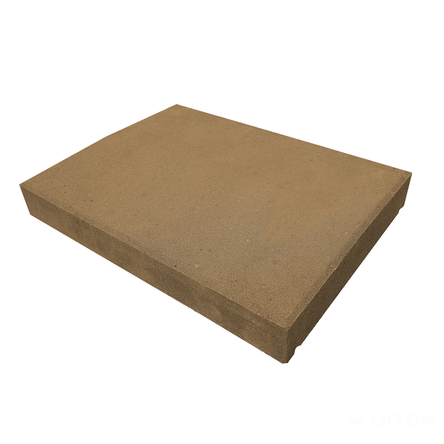 Diton Stříška plotová 30 400×300×55 mm průběžná okrová (80)