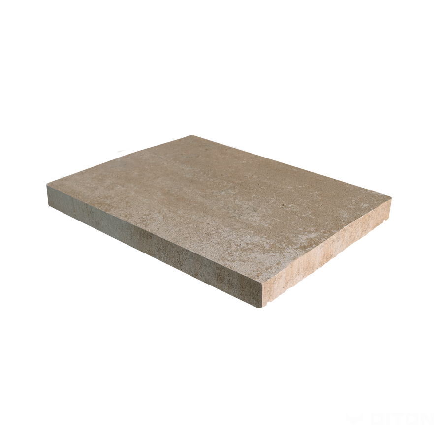 Diton Stříška plotová 40 500×400×50 mm průběžná latte (60)