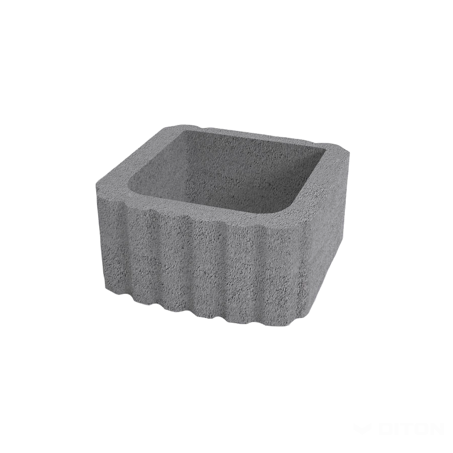 Diton Tvárnice svahová 295×295×140 mm hladká přírodní (84)