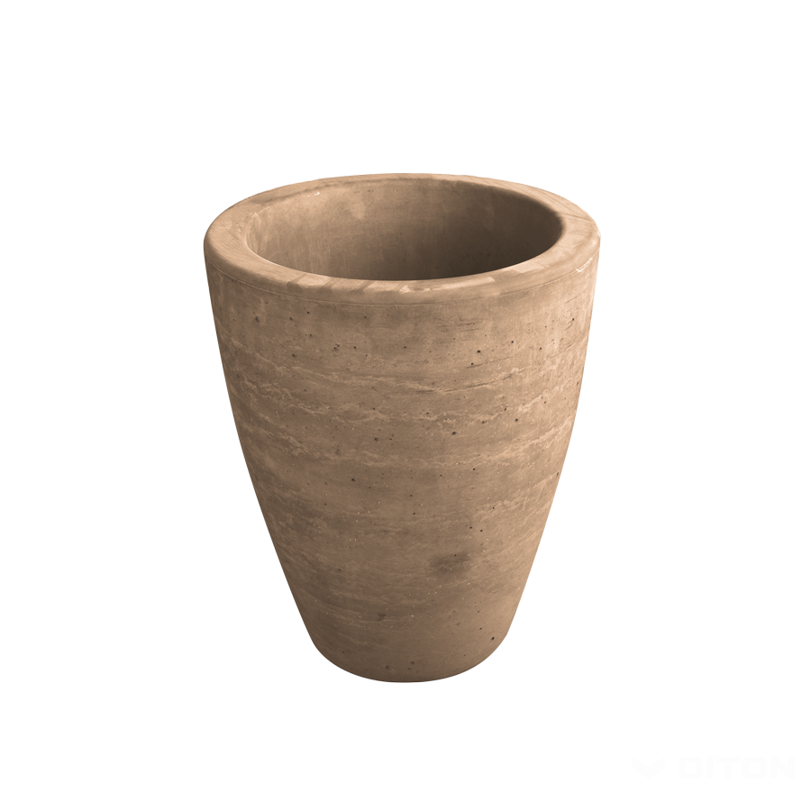 Diton Květináč betonový Bella I. 550 mm cihlový (3)