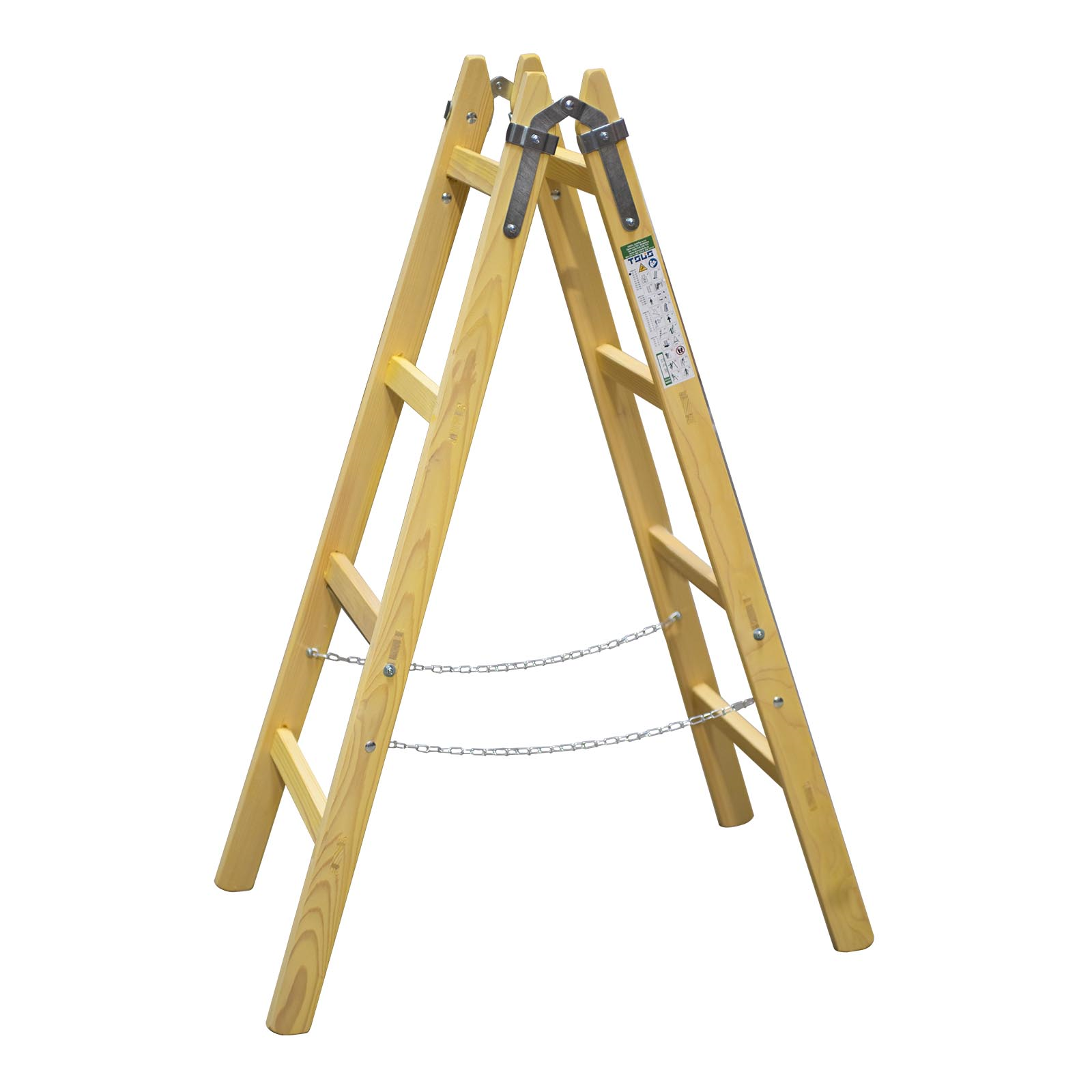 XTline Štafle malířské dřevěné EXKLUSIVE, buková příčka | 4 příčky