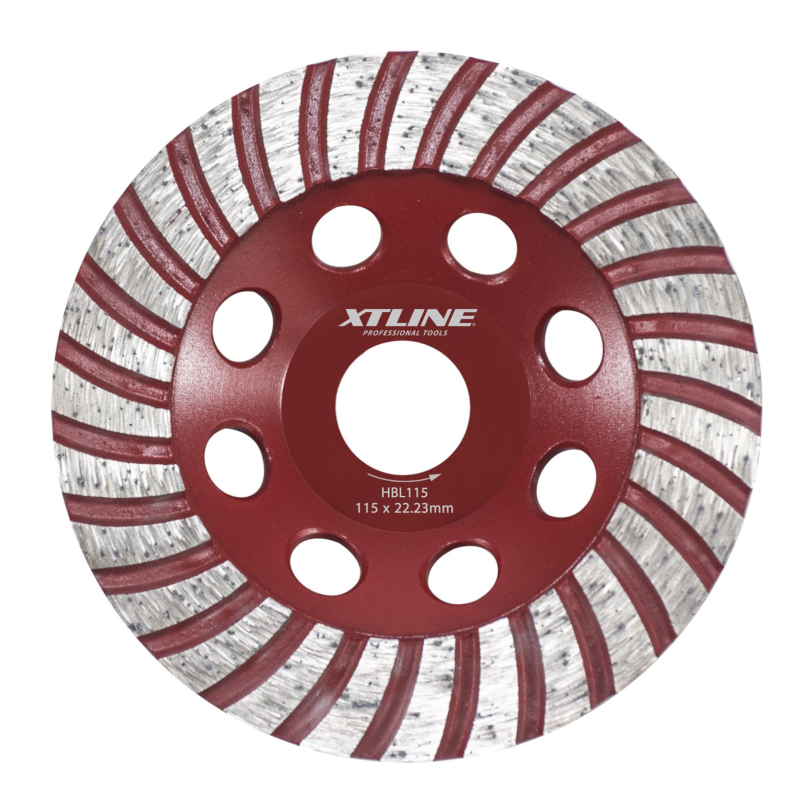 XTline Kotouč diamantový brusný | 125x22,2 mm