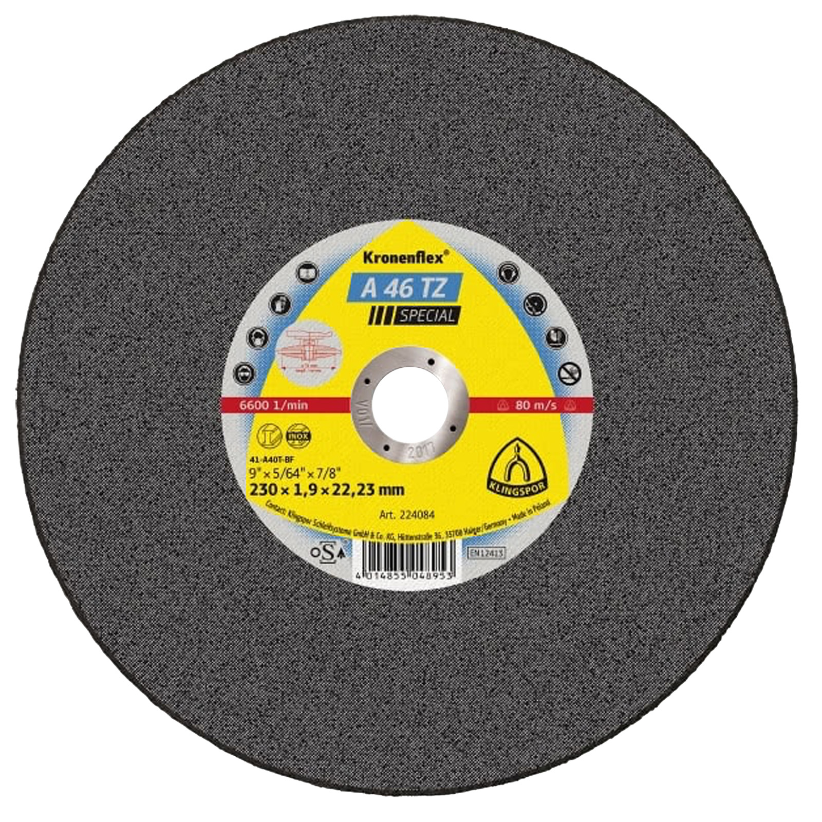 XTline Kotouč řezný na nerez/ocel A 46 TZ Special | 125x1,6x22,2 mm