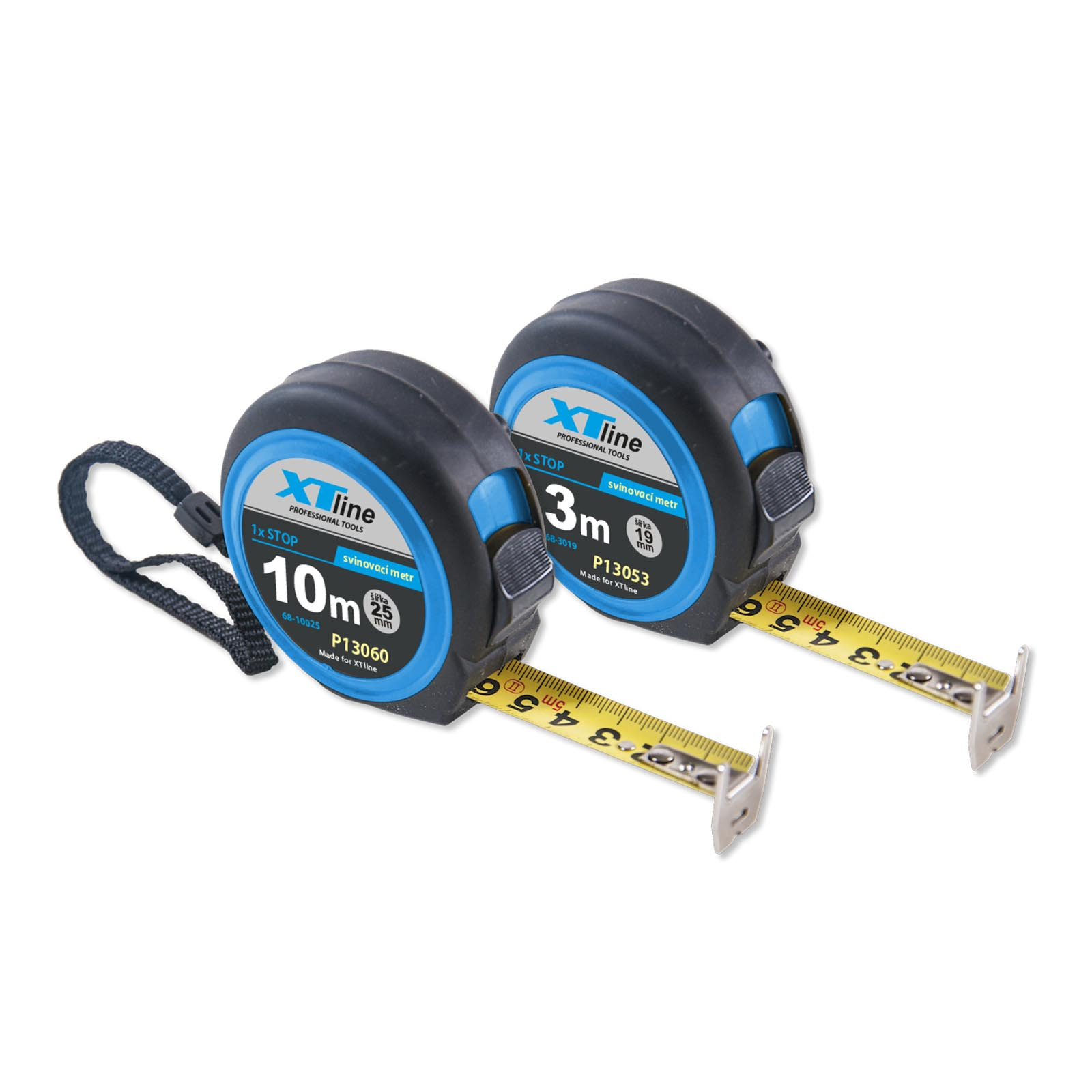 XTline Metr svinovací pogumovaný | 5 m x 19 mm