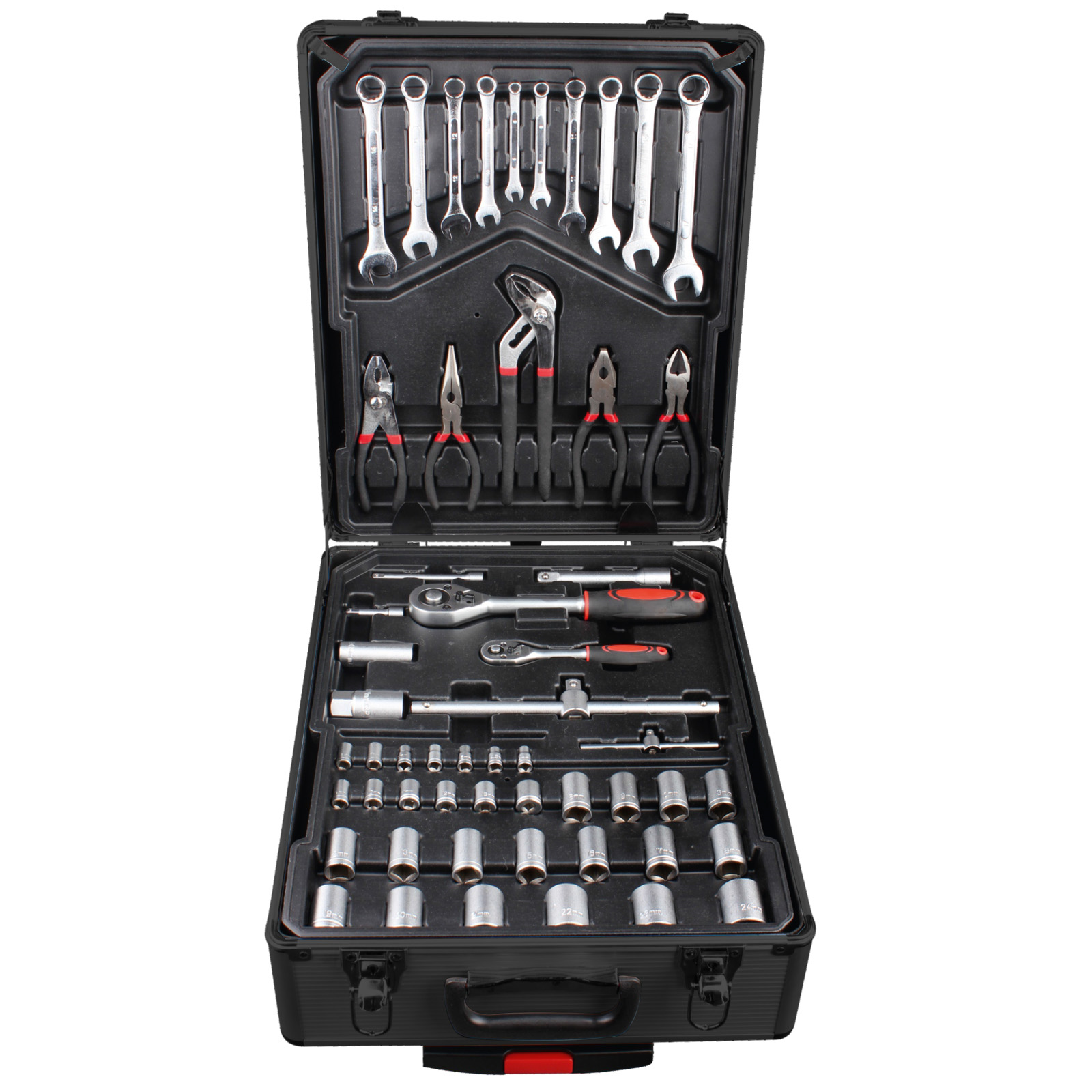 XTline Sada nářadí v pojízdném boxu 370x210x520 mm | 188 dílů