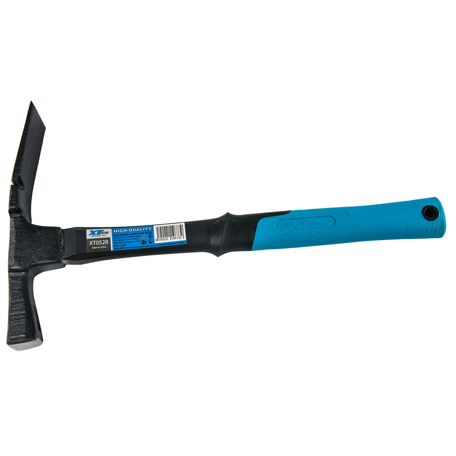 XTline Kladivo zednické 600 g - sklolaminátová násada