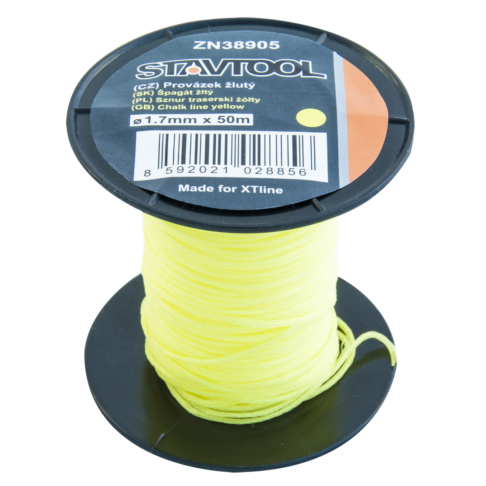 XTline Provázek žlutý 50 m | 1,7 mm