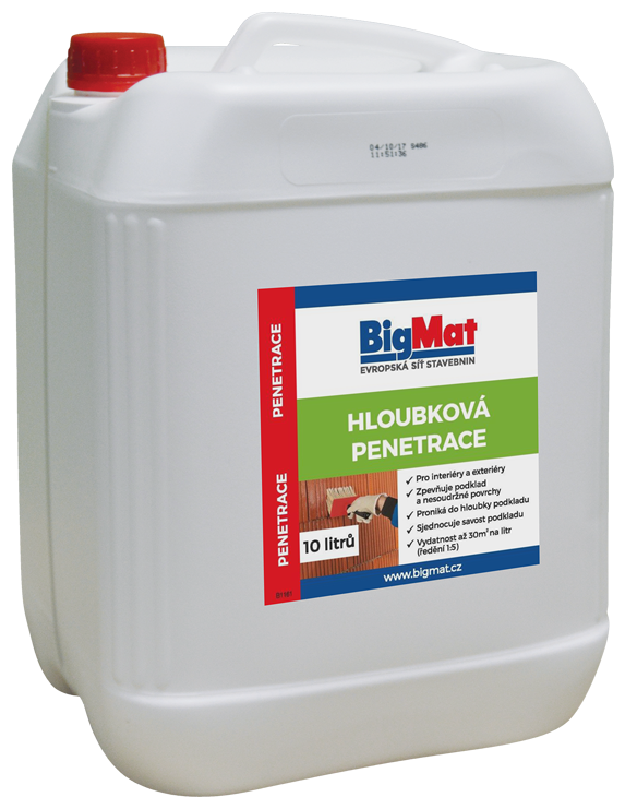 BigMat Penetrace hloubková 10 l