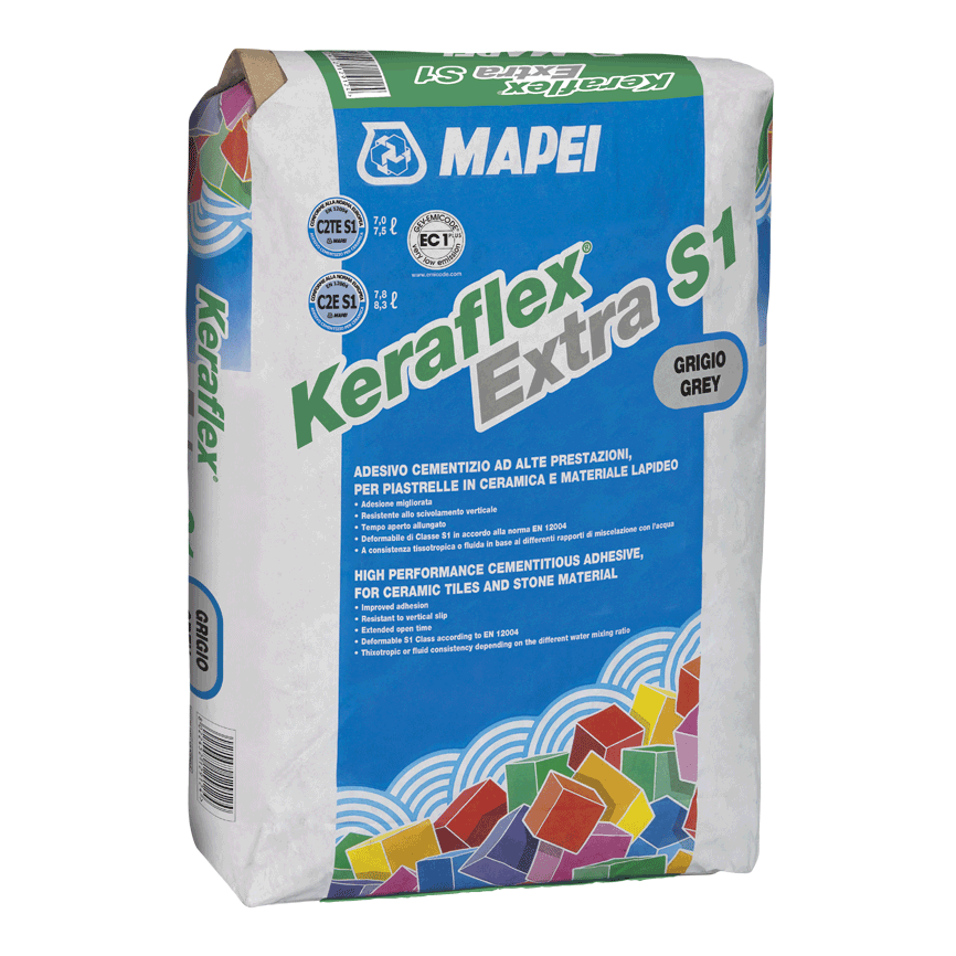 Mapei Lepidlo cementové Keraflex Extra S1 šedá 25kg