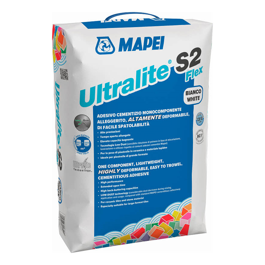 Mapei Lepidlo cementové Ultralite S2 bílá 15kg