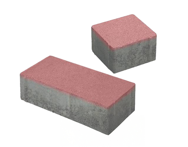 Presbeton Dlažba betonová Holland I. BF 60 mm skladba hladká červená (10,8)