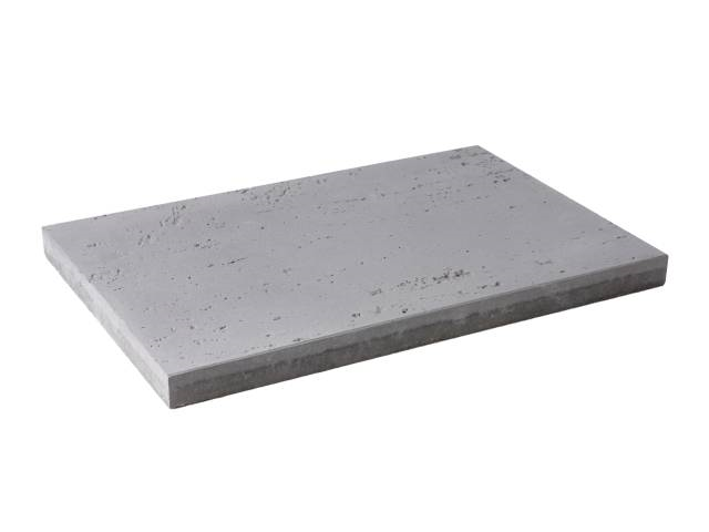Presbeton Dlažba betonová Travertin 600×400×40 mm reliéfní šedá (9,12)