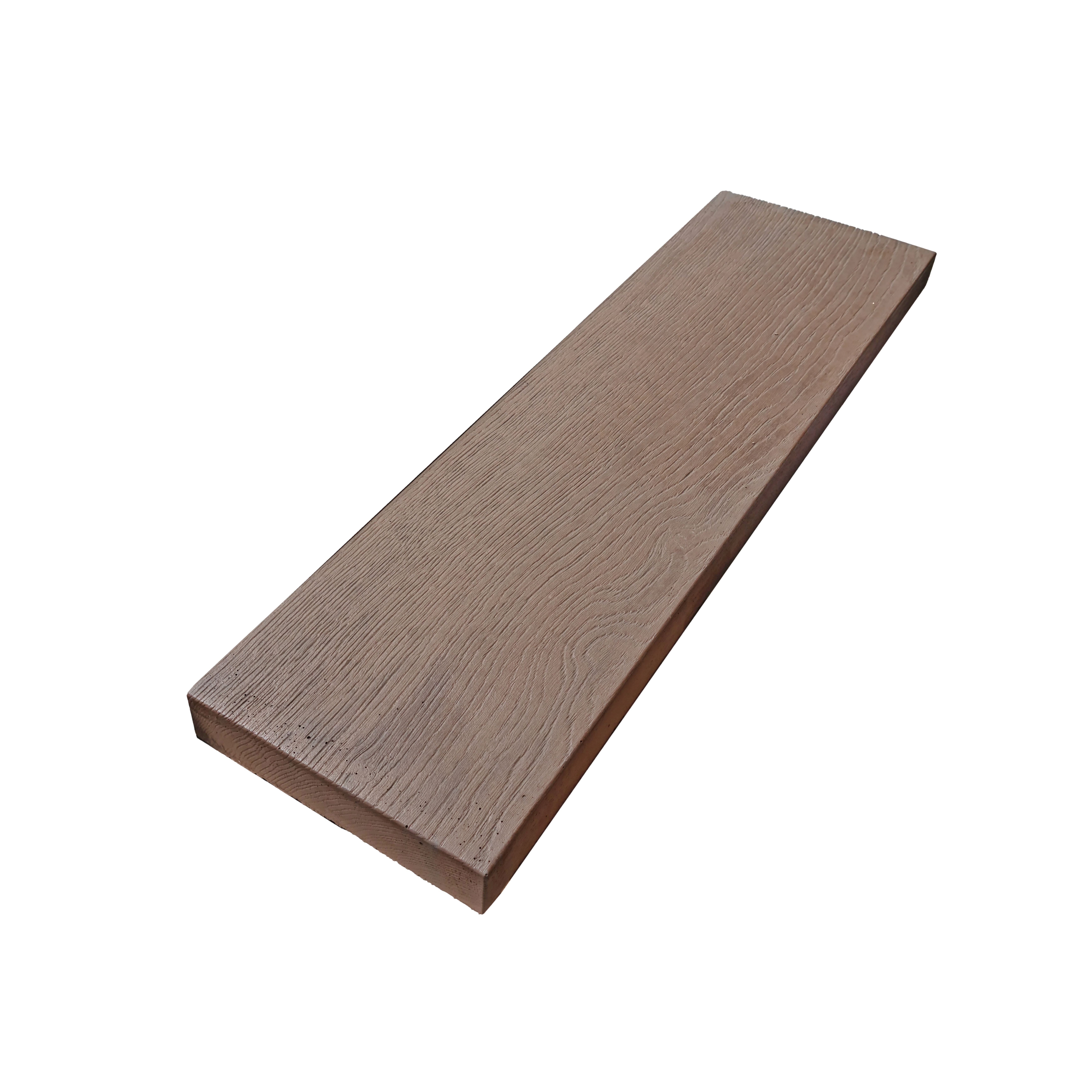 Presbeton Dlažba betonová Oak 1 890×250×50 mm relíéfní tmavě hnědá (18)