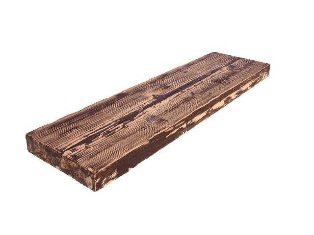 Presbeton Dlažba betonová Bark 7 prkno 890×250×50 mm relíéfní béžovohnědá (18)