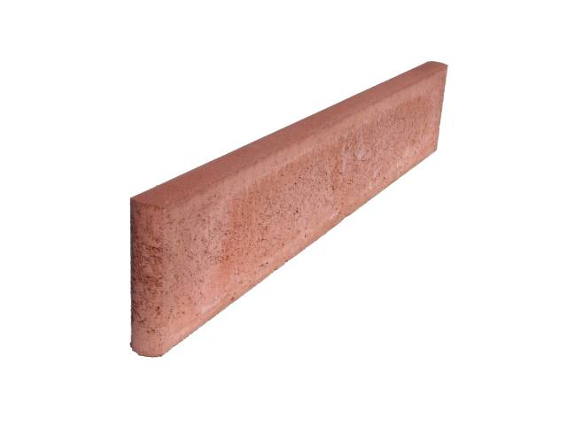 Presbeton Obrubník zahradní ABO 9-20 1000×50×200 mm červený (51)