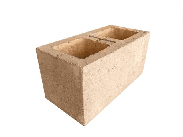 Presbeton Tvarovka plotová Face Block HX 2/19A 390×190×190 mm hladká hnědá (72)