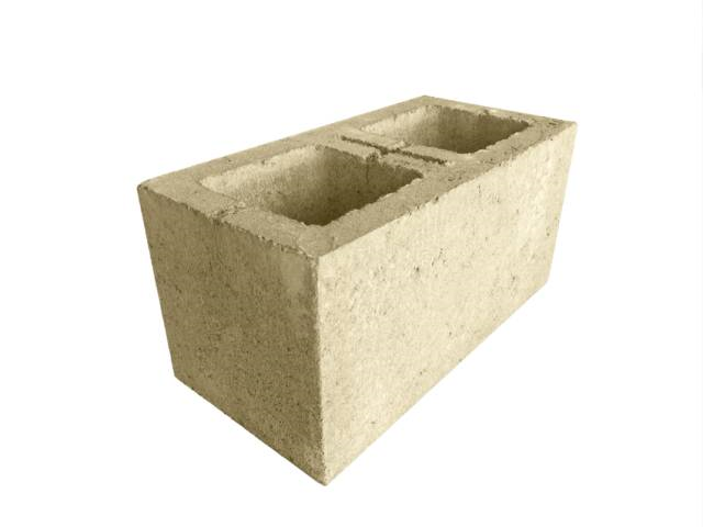 Presbeton Tvarovka plotová Face Block HX 2/19A 390×190×190 mm hladká přírodní (72)