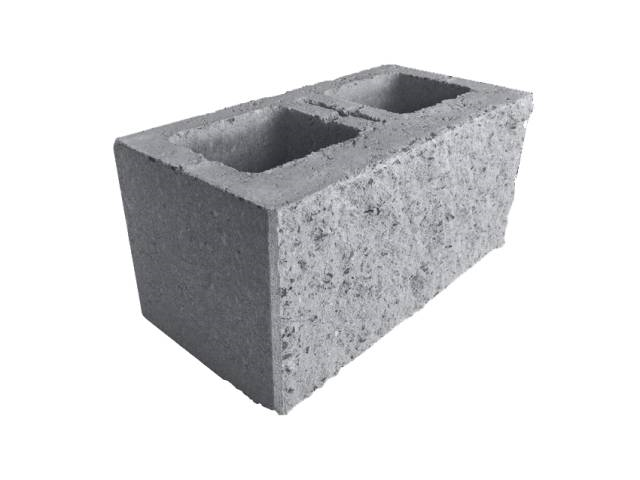 Presbeton Tvarovka plotová Face Block HX 2/19B 390×195×190 mm štípaná přírodní (72)