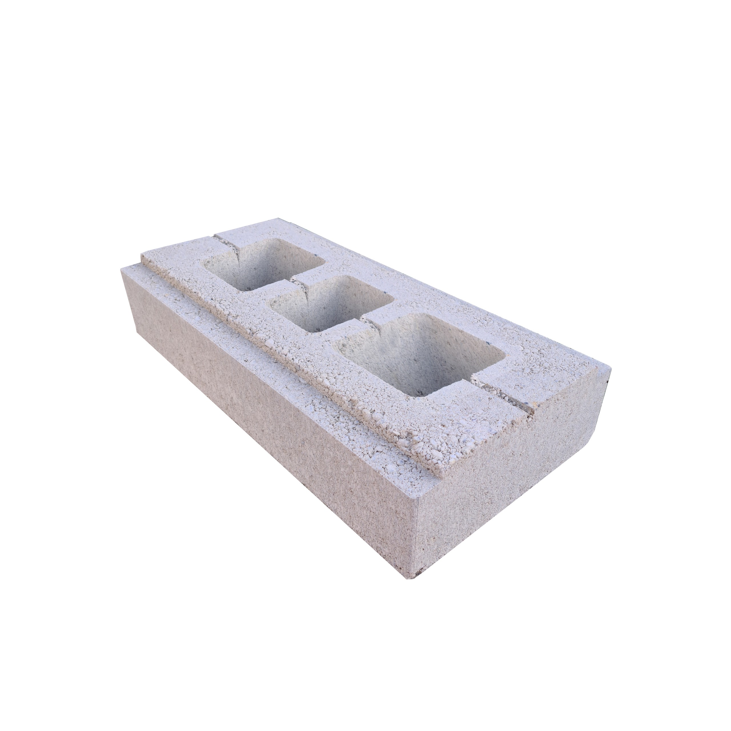 Presbeton Tvarovka plotová Line Block LB 60/30/R 600×300×120 mm hladká bílá (42)