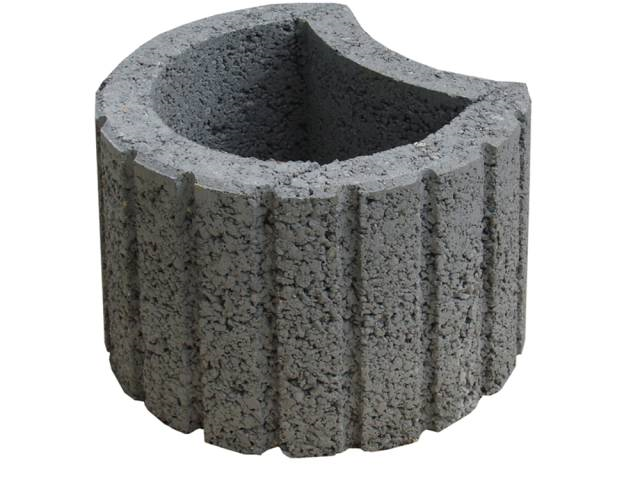 Presbeton Tvárnice svahová Luna LU-1 300×230×200 mm hrubozrnná přírodní (72)