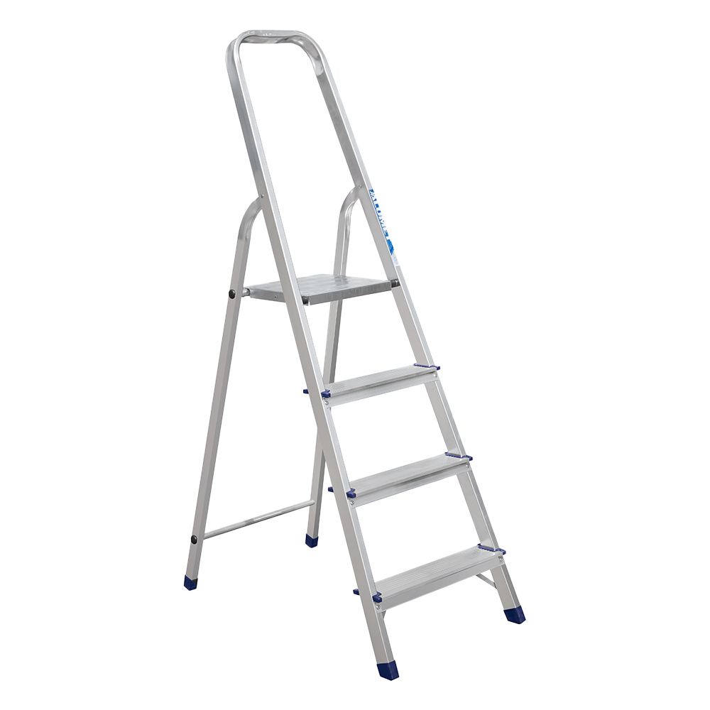 Alumet Schůdky hliníkové jednostranné počet příček 3+1