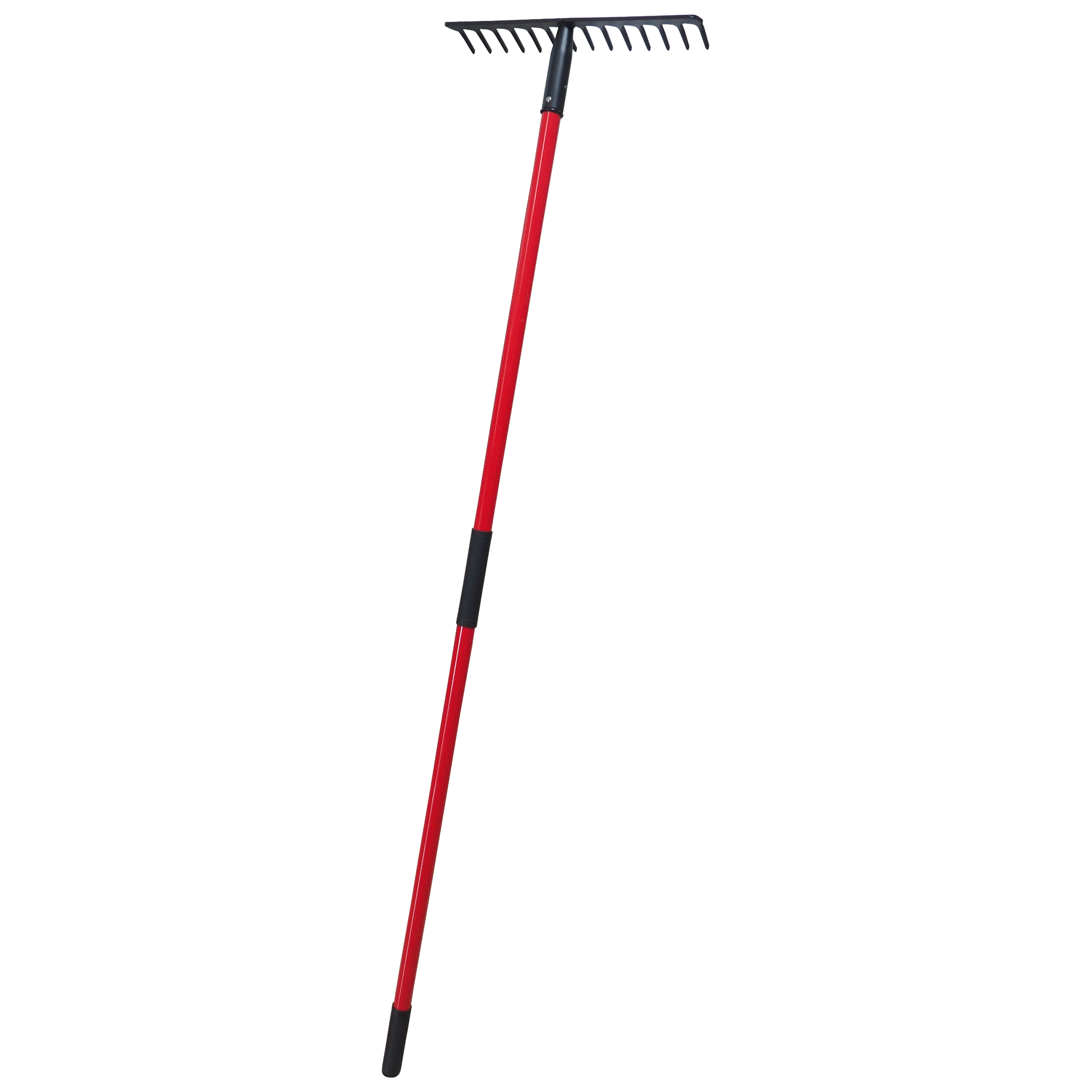 Toptrade Hrábě se sklolaminátovou násadou, 16 zubů