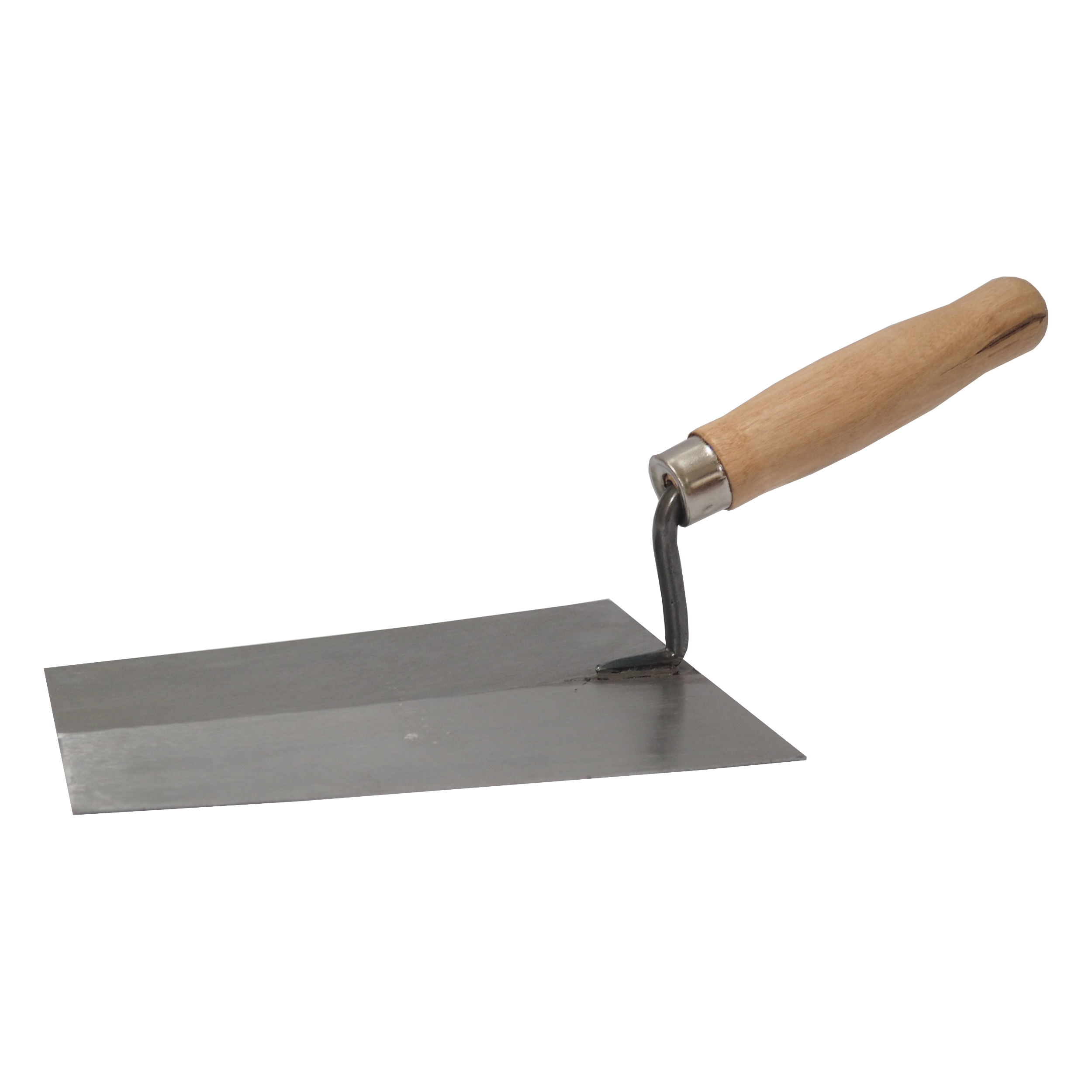 Toptrade Lžíce zednická, ocelová, broušená, 180×130 mm, profi