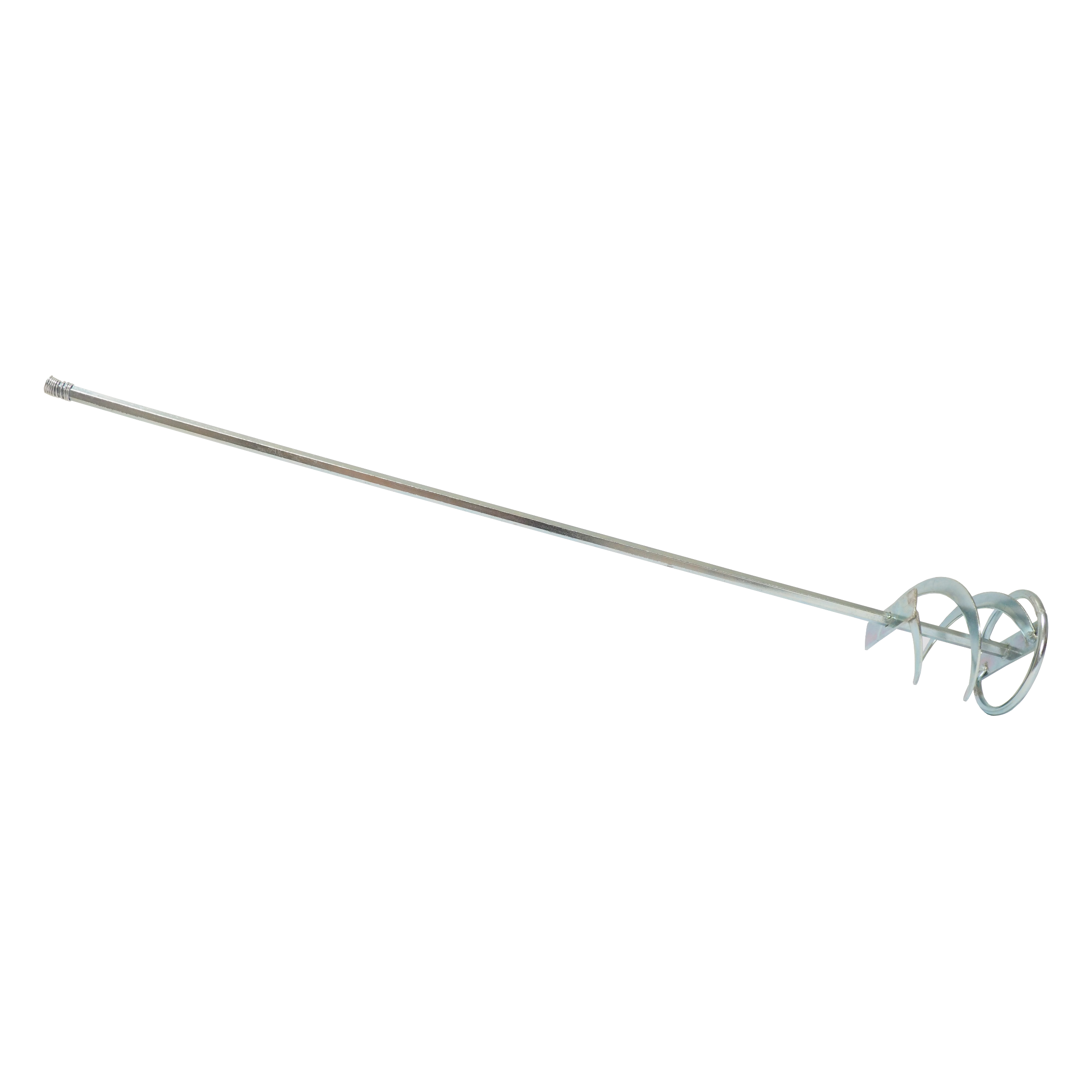 Toptrade Míchadlo spirála, plechové, pozinkované, s kruhem, pr. 120 mm