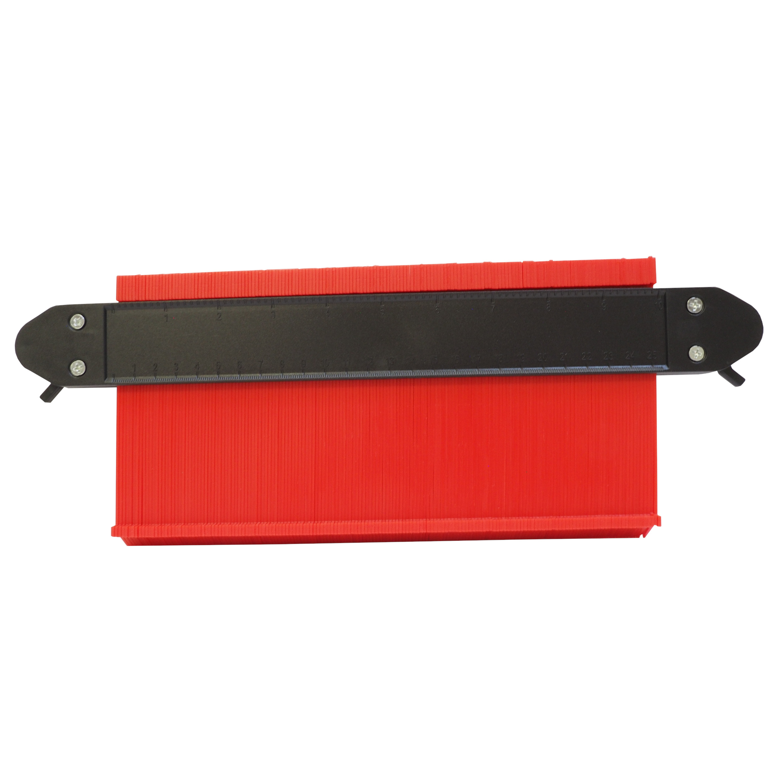 Šablona kopírovací, lamelová, pro obkladače, 2 zámky, délka 25 cm