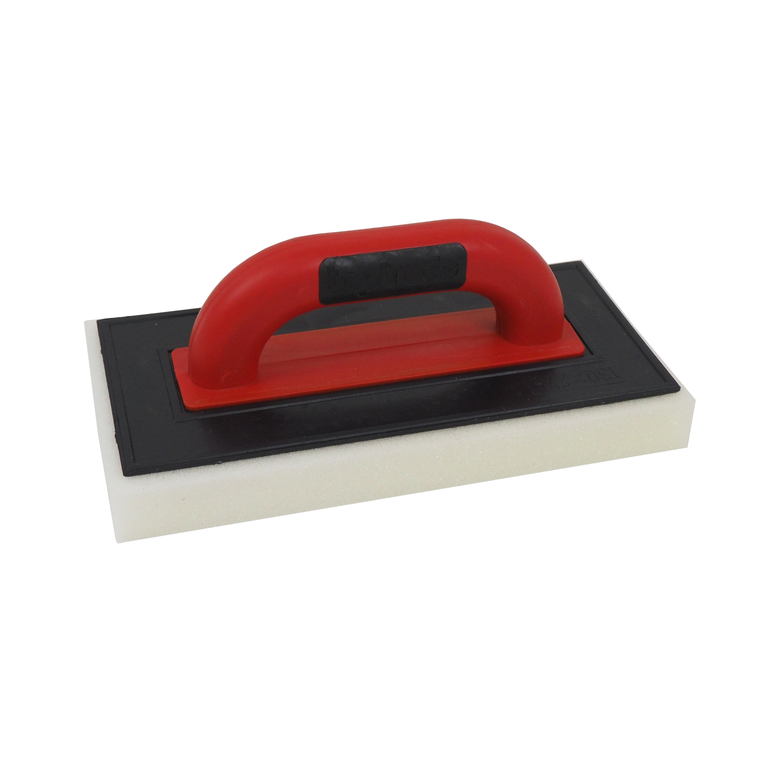 Toptrade Hladítko ABS, molitan jemný, Professional, 250×130×30 mm